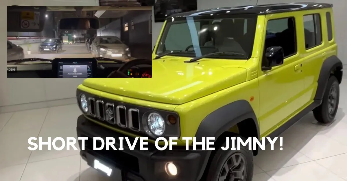 5 door Maruti Jimny 4x4 SUV in India's first quick drive review [Video]