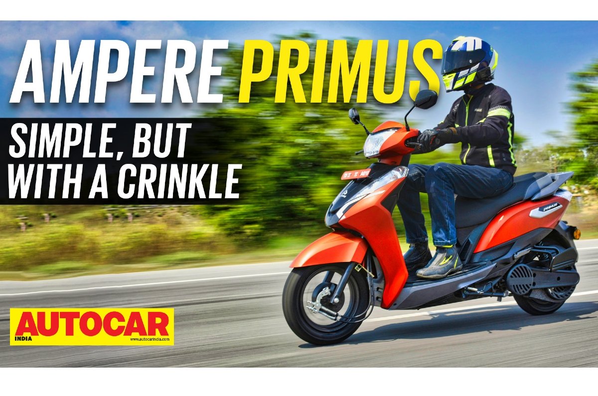 Ampere Primus electric scooter video review