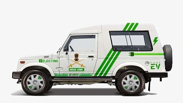 Maruti Gypsy, part of Indian Army fleet, converted into electric cars by IIT-based startup Tadpole Projects