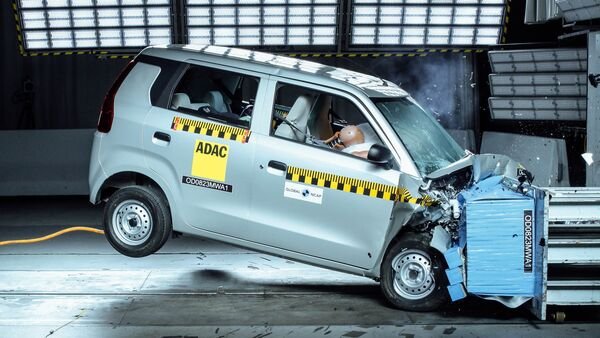 Maruti Suzuki WagonR disappoints in GNCAP crash test by scoring 1 star