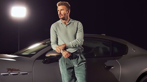 David Beckham shows both sides of Maserati GranTurismo in new commercial