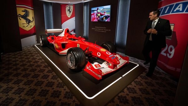 Michael Schumacher’s $9 million F1 Ferrari livery is tip of valuable car market